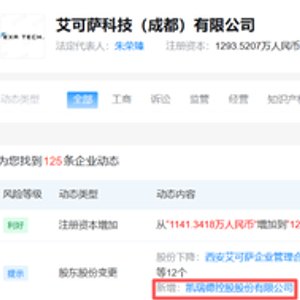 002072公告，8000万元对外投资